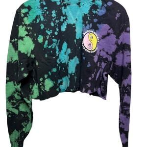 Bananas Monkey Women's Top YIN YANG TWINS Cropped